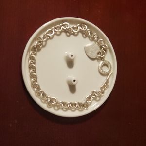 Tiffany's toggle heart necklace